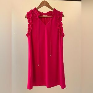 Sleeveless Ruffle Dress